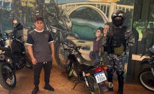 Mediante GPS, recuperan moto denunciada como hurtada  