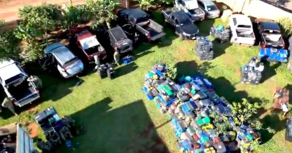 La Nación / Operativo Umbral: capturan un convoy con más de 70 t de droga