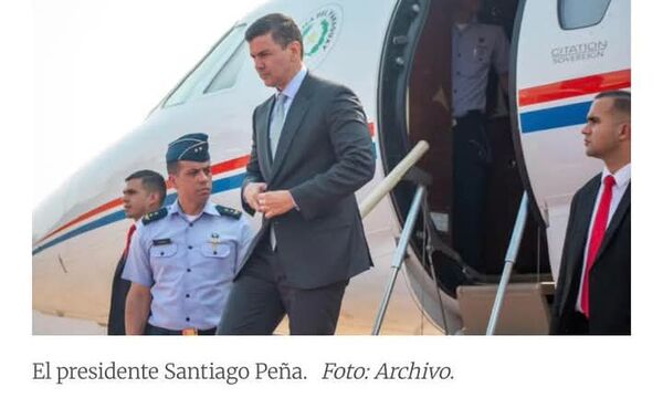 ¿Peña corre de posibles abucheos o su viaje es solo casualidad? » San Lorenzo PY