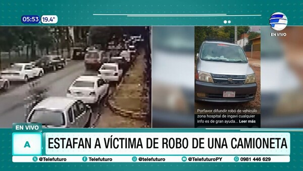 Familia cae en estafa de G. 4 millones al intentar recuperar su camioneta robada