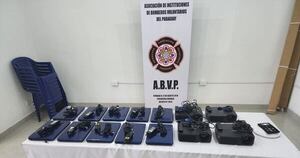Diario HOY | Roban 10 laptops donadas a cuartel de bomberos de Asunción