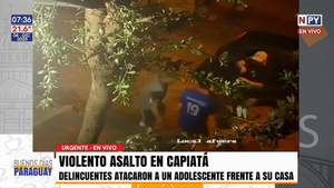 “Autochorros” asaltan a punta de arma de fuego a un menor frente a su casa en Capiatá