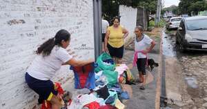 La Nación / Familias afectadas por el incendio en Villa Cangrejo aguardan donaciones
