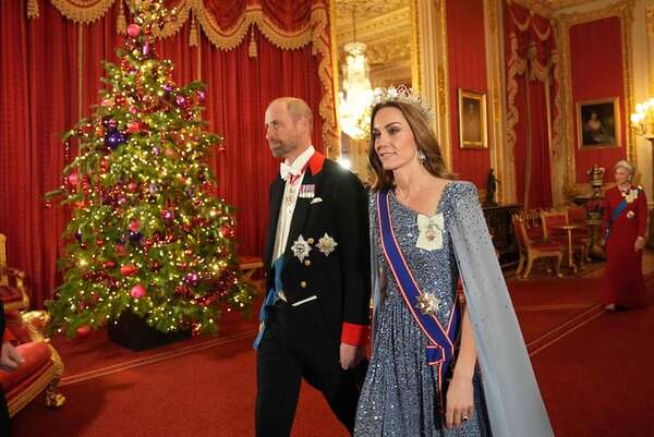 Kate Middleton y William de Inglaterra se lucieron en el banquete en honor al presidente alemán - Gente - ABC Color