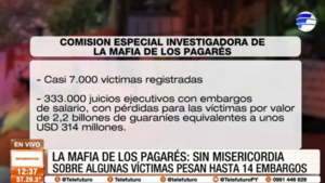 La mafia de los pagarés: sin misericordia