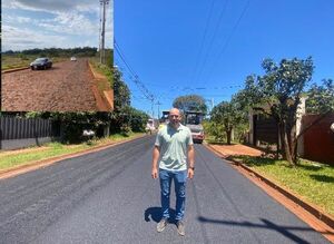 Cambyretá vive un día histórico: Ya arrancó el asfaltado en el Barrio San Juan