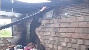 Hombre habría intentado quemar a su pareja y a su hija dentro de su casa