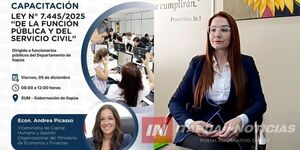 MAÑANA SE REALIZARÁ CAPACITACIÓN PARA INSTITUCIONES DE ITAPÚA 