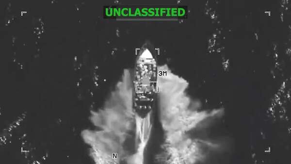 Video: nuevo ataque de EE.UU. a supuesta narcolancha en el Pacífico causa cuatro muertos  - Mundo - ABC Color