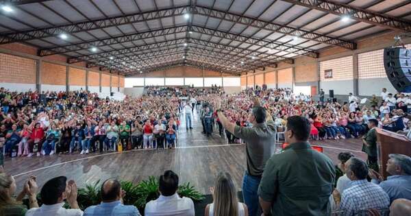 La Nación / El Gobierno cerró ayer el ciclo anual del exitoso programa Hambre Cero