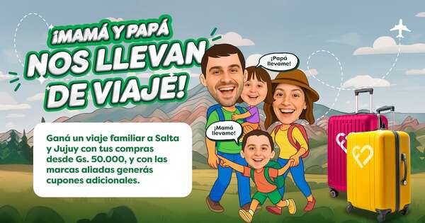 Farmacenter premia a mamá y papá con un viaje a Jujuy y Salta