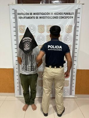 Detienen a joven con varias órdenes de captura en allanamiento en Concepción - Concepción al Día