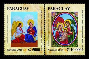 Dinacopa presenta las nuevas estampillas navideñas de 2025