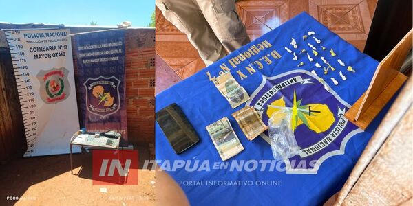 ALLANAMIENTOS SIMULTÁNEOS EN MAYOR OTAÑO CON DOS APREHENDIDAS