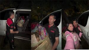 Popular / (VIDEO) ¿Yo piko lloro? El noble gesto de Laurys Dyva con un guardia de seguridad