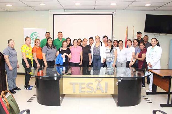 Fundación Tesãi realiza charla sobre limpieza y desinfección para el personal de Limpieza y Hotelería | DIARIO PRIMERA PLANA