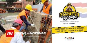 ENCARNACIÓN SERÁ SEDE ESTE SÁBADO DE LA SEGUNDA COMPETENCIA DE ALBAÑILES