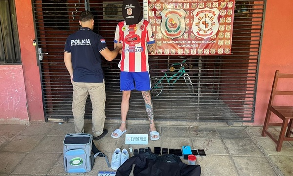 Sospechoso del violento robo domiciliario cayó en el allanamiento realizado ayer en Coronel Oviedo - OviedoPress