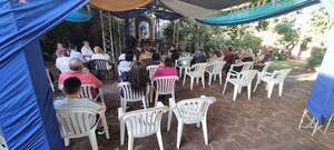 Más de 24 años con fe y devoción, una familia celebra a la Virgen de Caacupé en la capital de Misiones - Nacionales - ABC Color