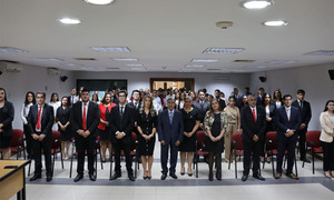 34 nuevos abogados prestaron juramento en el Poder Judicial de Coronel Oviedo - OviedoPress