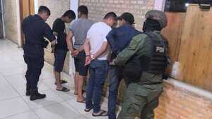 Cuatro hombres son detenidos en Concepción, entre ellos un supuesto peligroso homicida