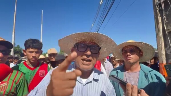 Máxima tensión en San Pedro: “Si quiere matar, van a matar”, le dice dirigente campesino a Riera