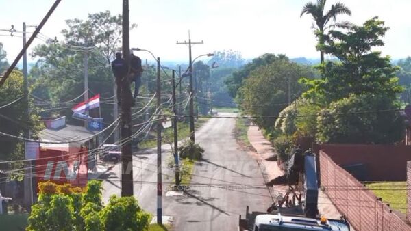 INICIAN TRABAJOS DE MANTENIMIENTO DE LA RED EN NUEVA ALBORADA