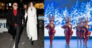 La Nación / Nadia Ferreira terminó llorando en el espectáculo navideño más famoso de NY