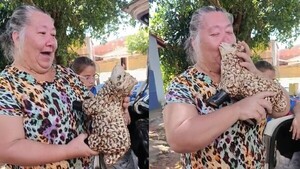 Doña María pensó que este año no tendría pesebre, pero sus hijos la sorprendieron