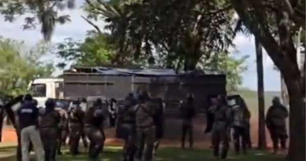 La Nación / Tensión en el Norte: Policía impide intento de invasión campesina