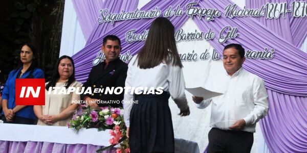 ISAAC AGUILAR PARTICIPÓ DEL ACTO DE GRADUACIÓN DE LA ESCUELA PEDRO DE LLAMAS
