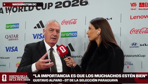 Alfaro: “Que Paraguay pueda tener una expresión en la Copa del Mundo como su país lo espera” | Unicanal
