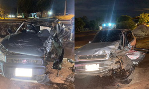 Violento choque en Calle Hovy, ambos conductores dieron positivo a alcotest - OviedoPress