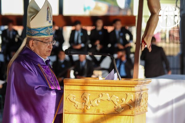 Monseñor Medina en último día de la novena en Caacupé: "Se normaliza la corrupción en el país"