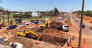 La Nación / Viaducto Km 10 CDE: anuncian nuevos cierres de tránsito dentro del plan de desvíos