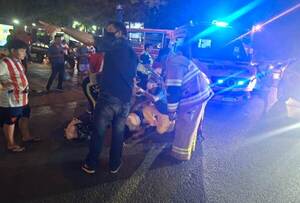 Madre e hija mueren aplastadas por colectivo en Luque