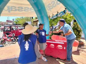 Caacupé: sepa los principales puestos de hidratación - trece
