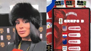 Fabi Martínez fue enviada al sorteo del Mundial y periodistas le trozan