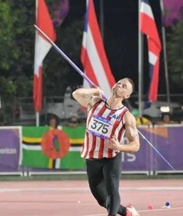 Lars Flaming conquista plata en jabalina - La Tribuna