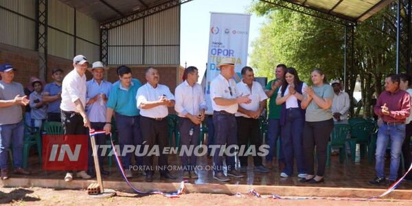 GOBERNADOR JAVIER PEREIRA SIGUE SUMANDO INAUGURACIONES DE OBRAS EN ITAPÚA