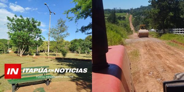 MUNICIPALIDAD DE NVA ALBORADA INTENSIFICA TAREAS DE LIMPIEZA Y MEJORAS VIALES