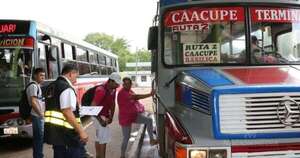 Diario HOY | Dinatran libera horario de buses este domingo al mediodía