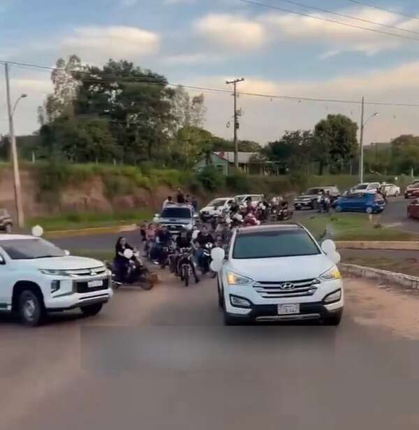 Operación Umbral: en caravana despiden a supuesto narco abatido - Policiales - ABC Color