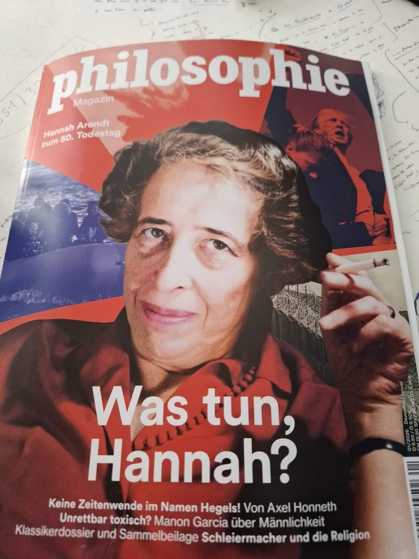 Hannah Arendt: Vigencia de Su Obra a 50 Años