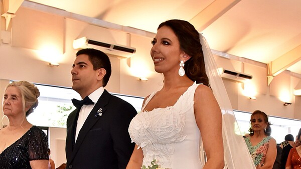 Gabriela y Simón dieron el sí, quiero