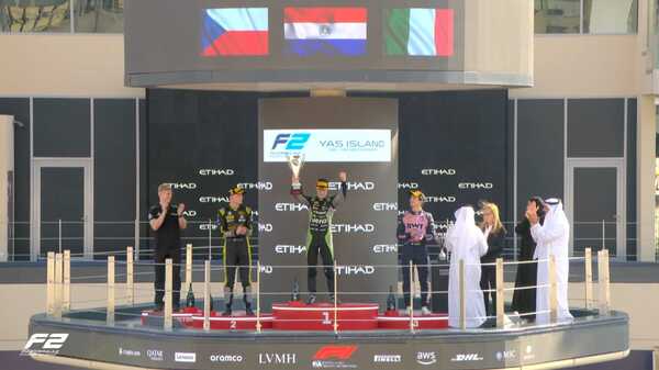 Duerksen se lleva el triunfo de la última carrera de Fórmula 2 en Abu Dhabi - ADN Digital