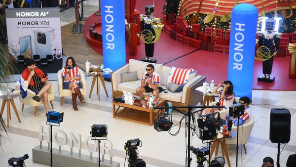 HONOR trajo a Paraguay a “Nadie Dice Nada” y presentó el nuevo HONOR X7d