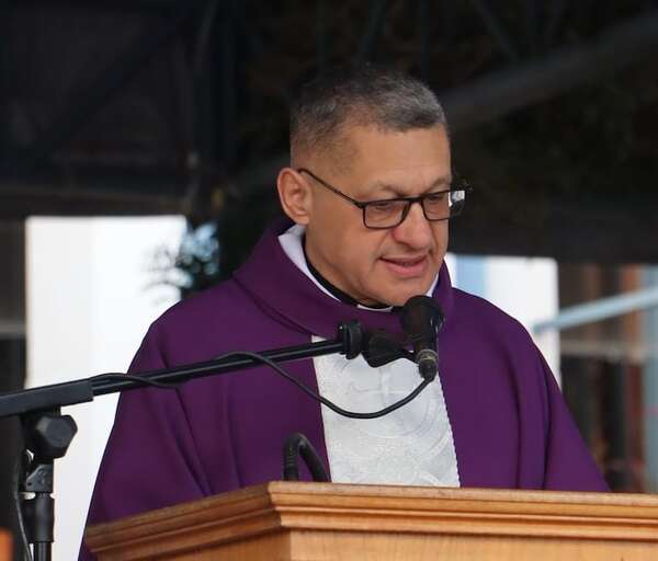 Padre Villagra en Caacupé: “No basta creer; hay que actuar”  - Nacionales - ABC Color