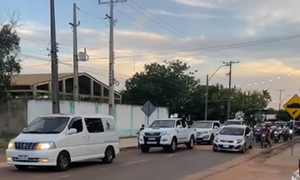 Multitud despide en caravana al supuesto narco abatido en operativo de la FTC y Senad - OviedoPress