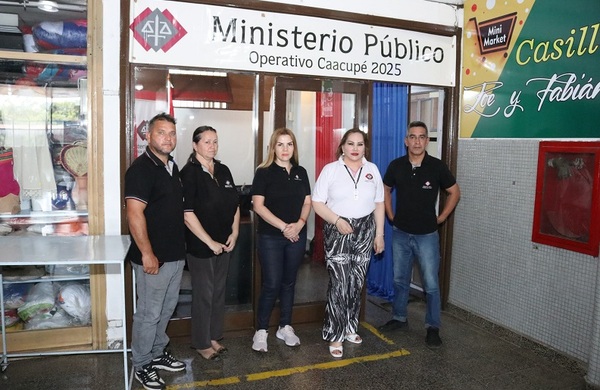 Operativo Caacupé: habilitan puesto institucional en la terminal de ómnibus